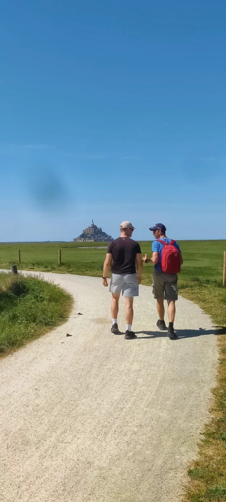 Dialogue entre un père et son fils La grande marche père et fils