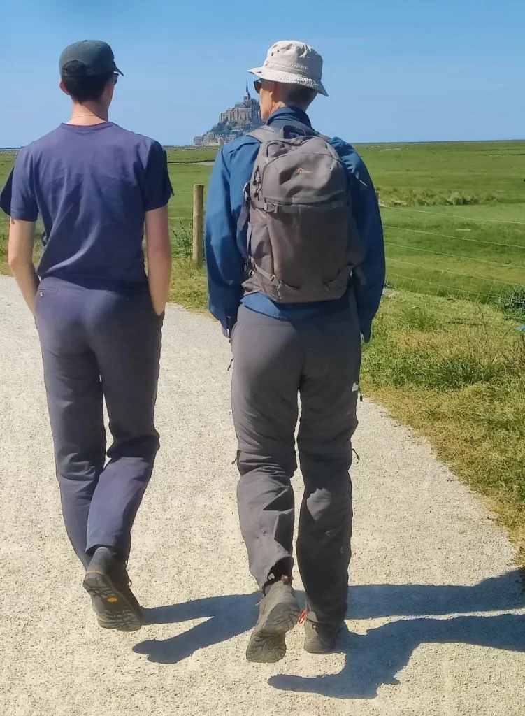 Marche père et fils